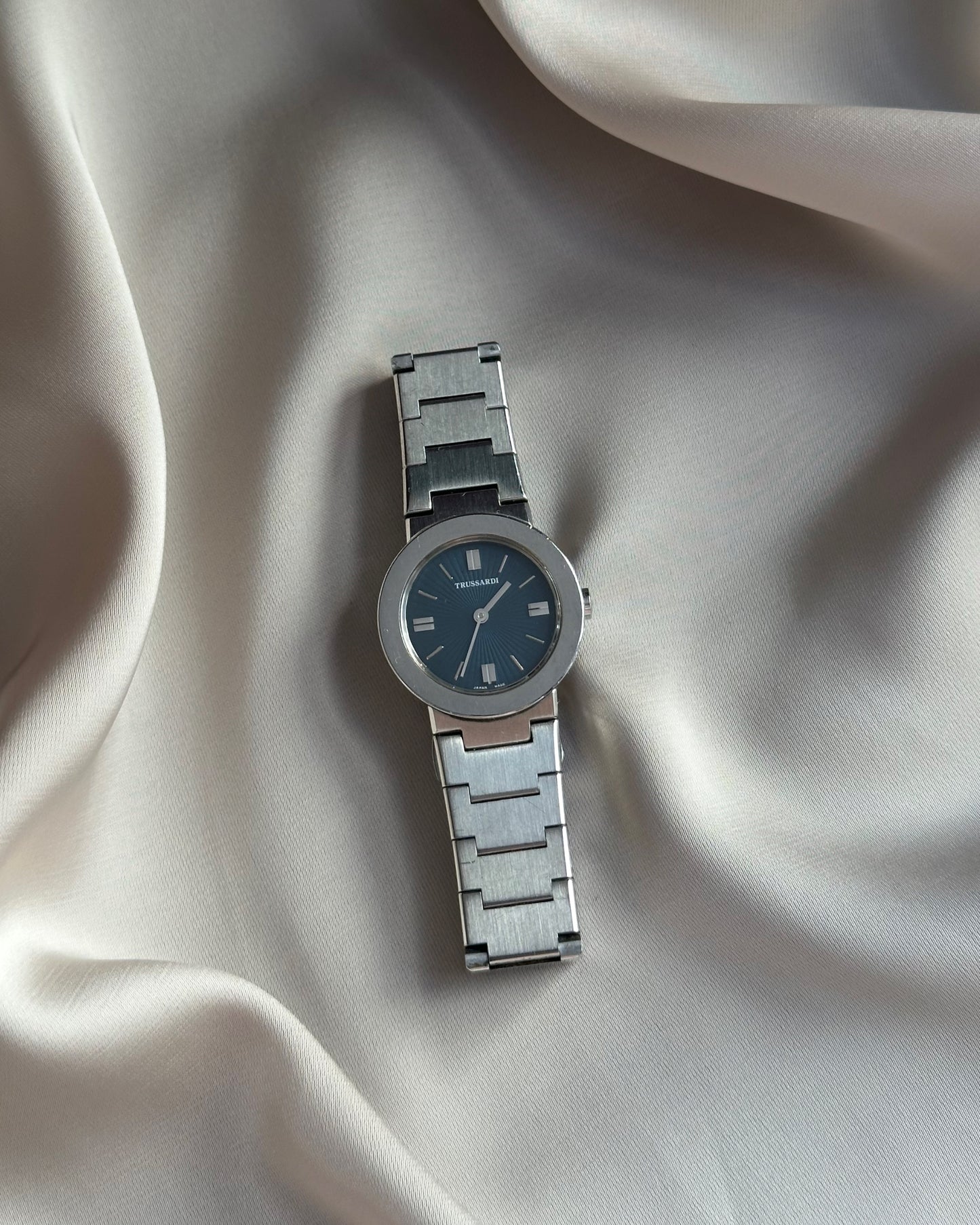 Trussardi Womens Silver Tone Steel Watch
