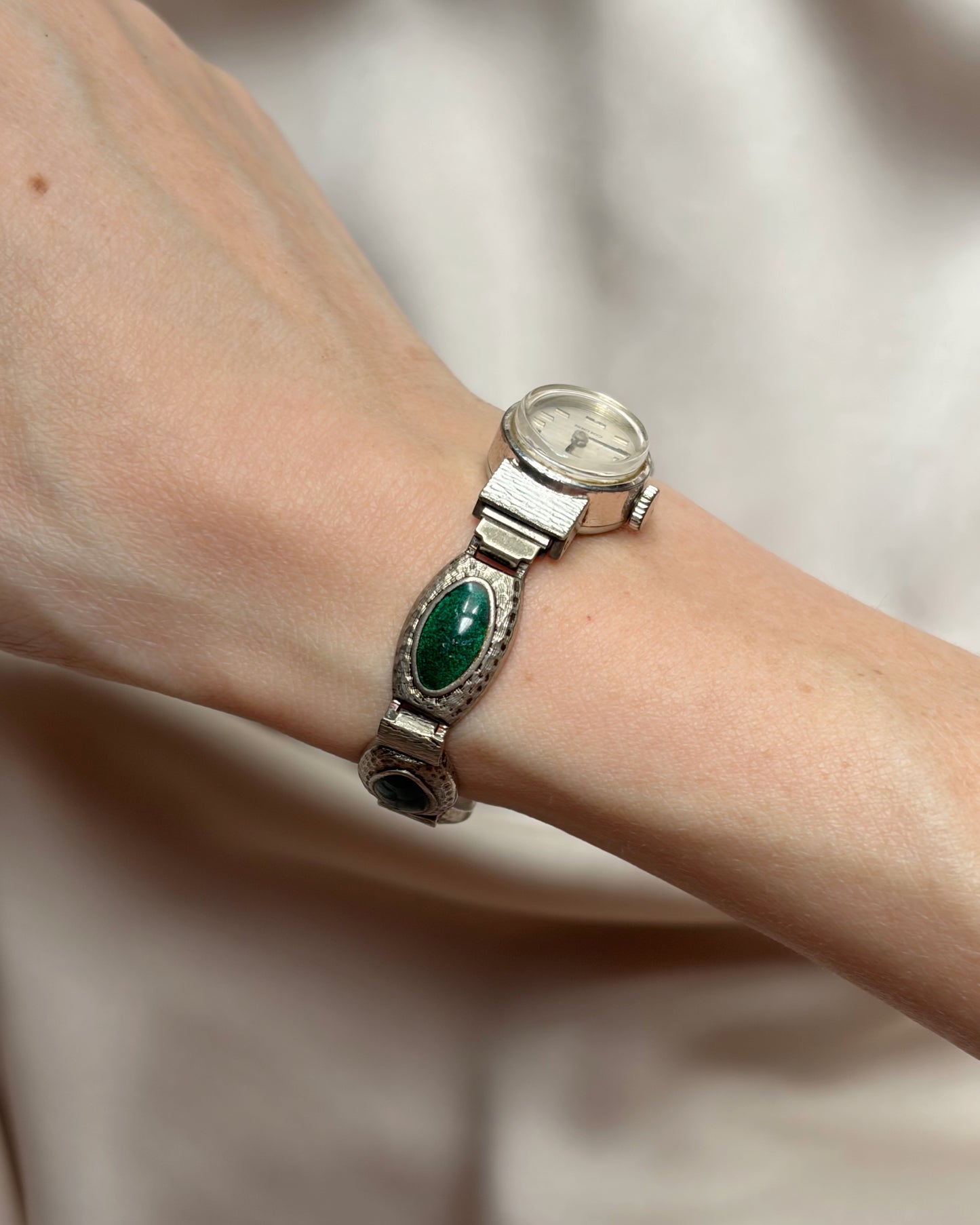 Rare Verdant 1970s Relic Vintage Seiko Watch