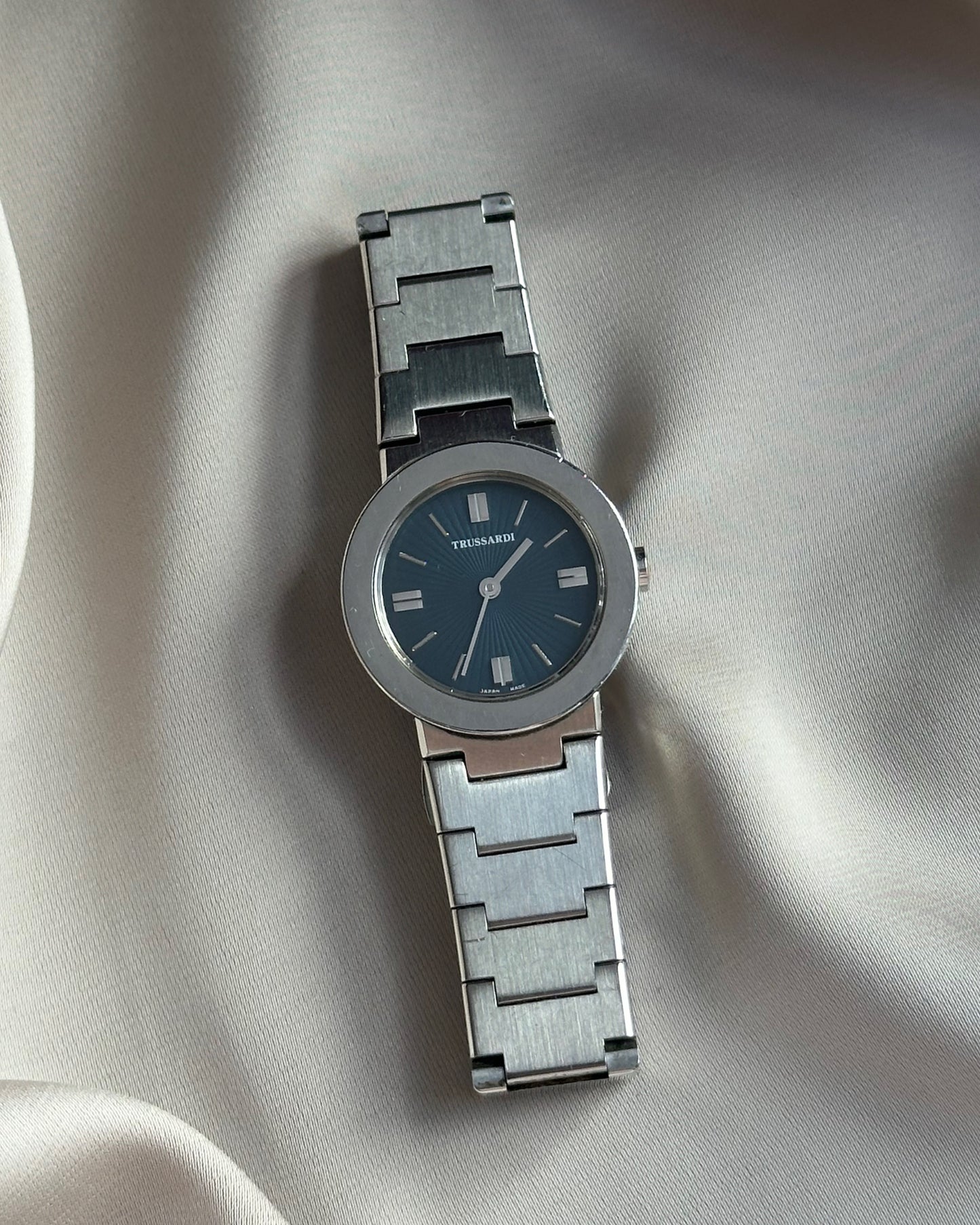 Trussardi Womens Silver Tone Steel Watch