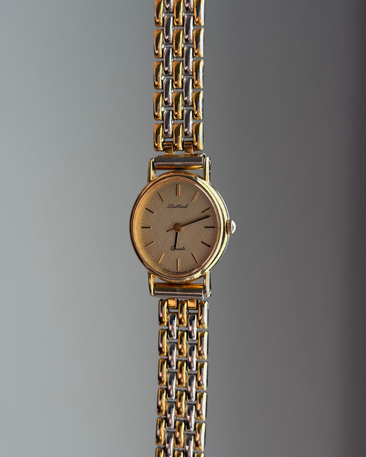 Dual Tone Vintage Orient Woven Watch