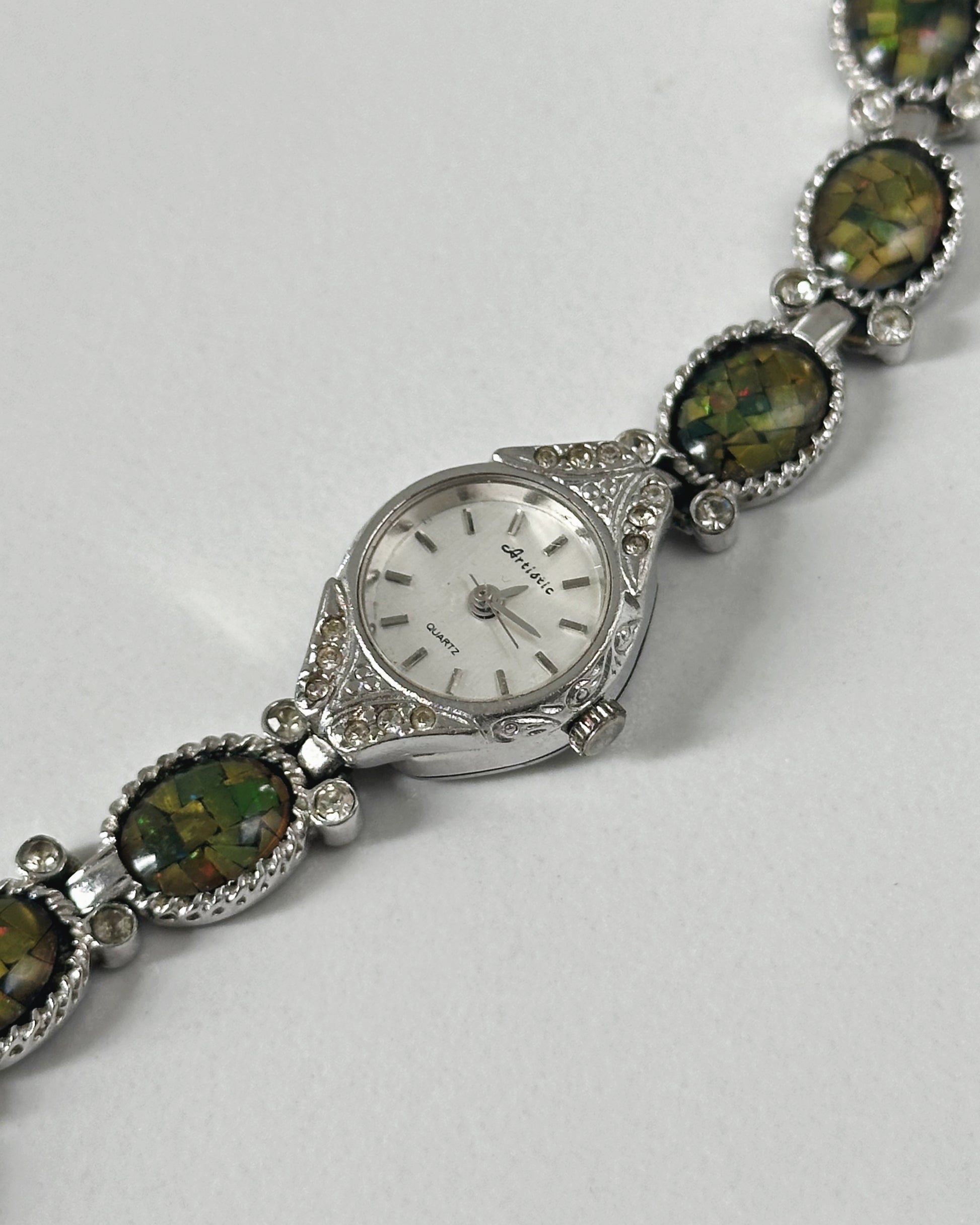 Artistic Hong Kong Watch Green bracelet