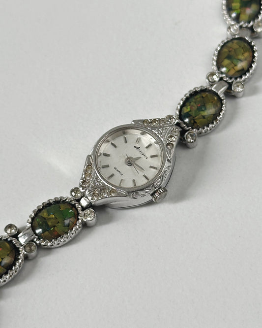 Artistic Hong Kong Watch Green bracelet