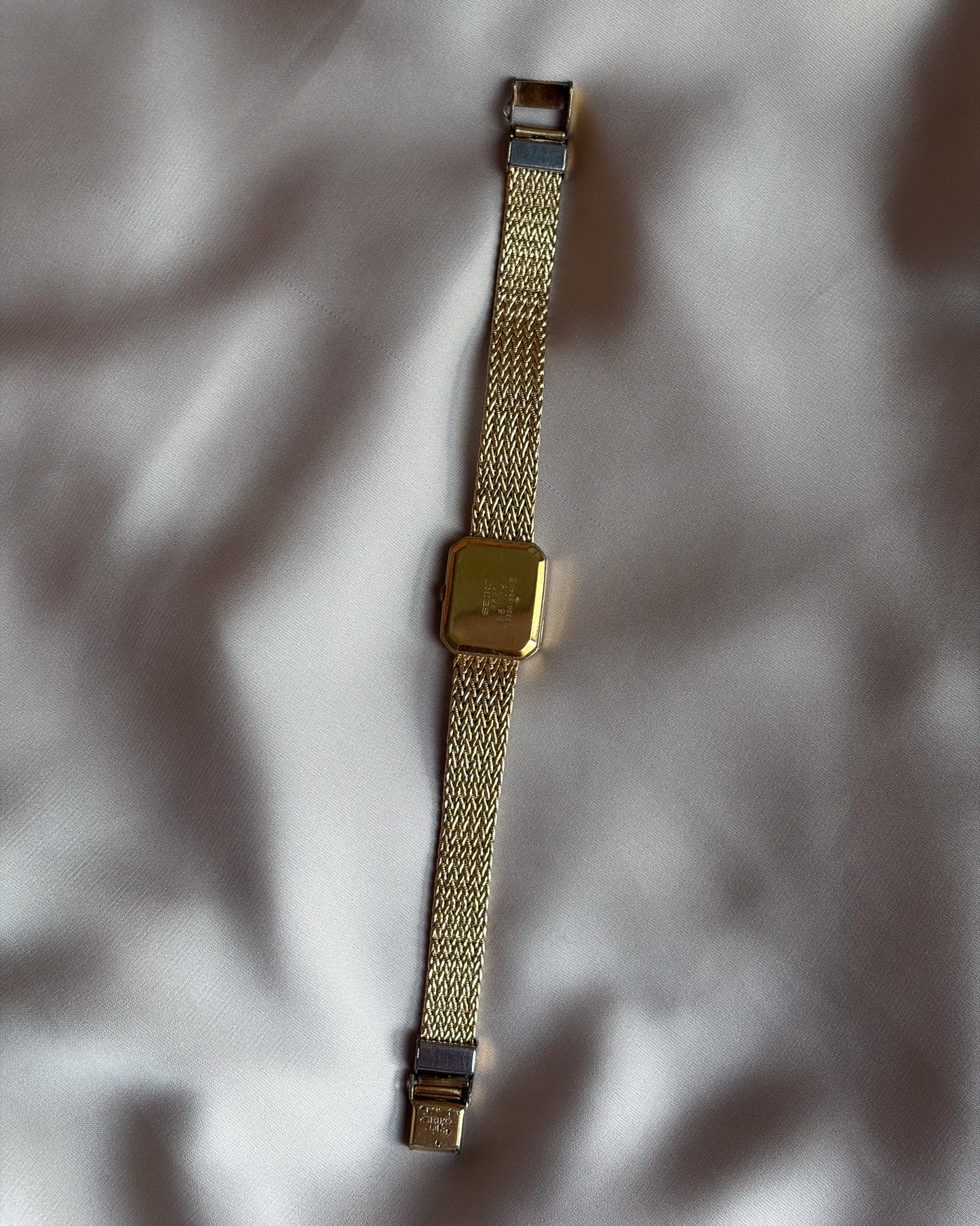 Collector's Pick: One-Of-A-Kind Patina Dial Seiko Tank Watch