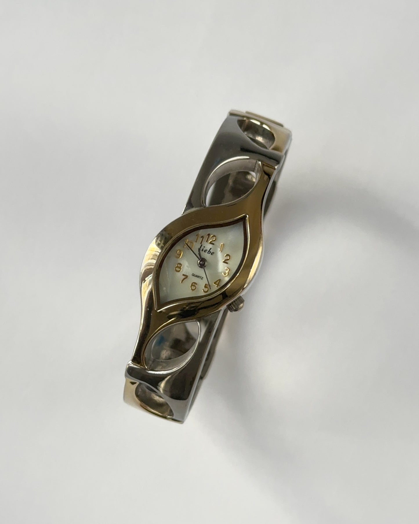 Liebe Asymmetrical Bangle Watch