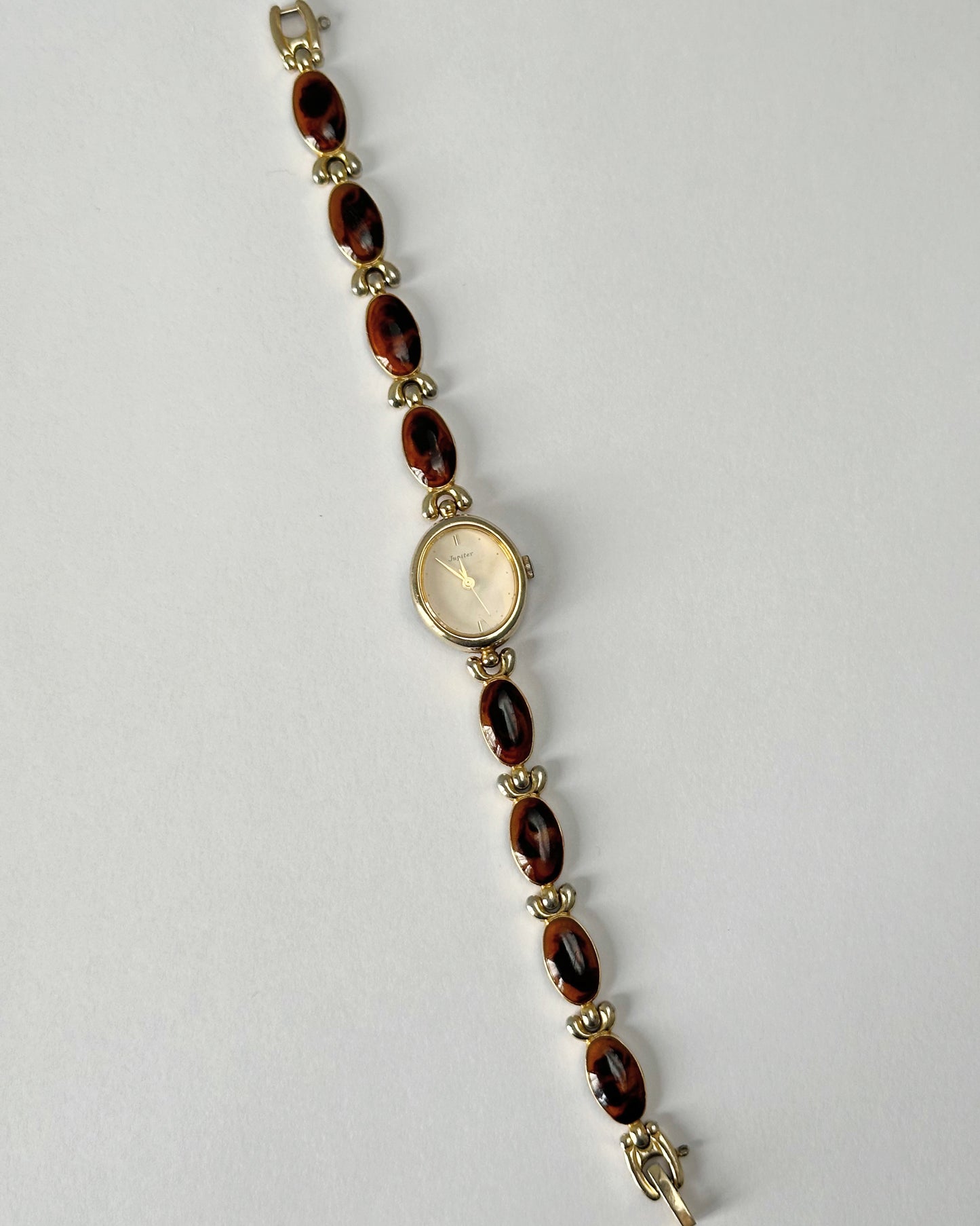 Orient vintage dainty Tortoiseshell Bracelet Watch