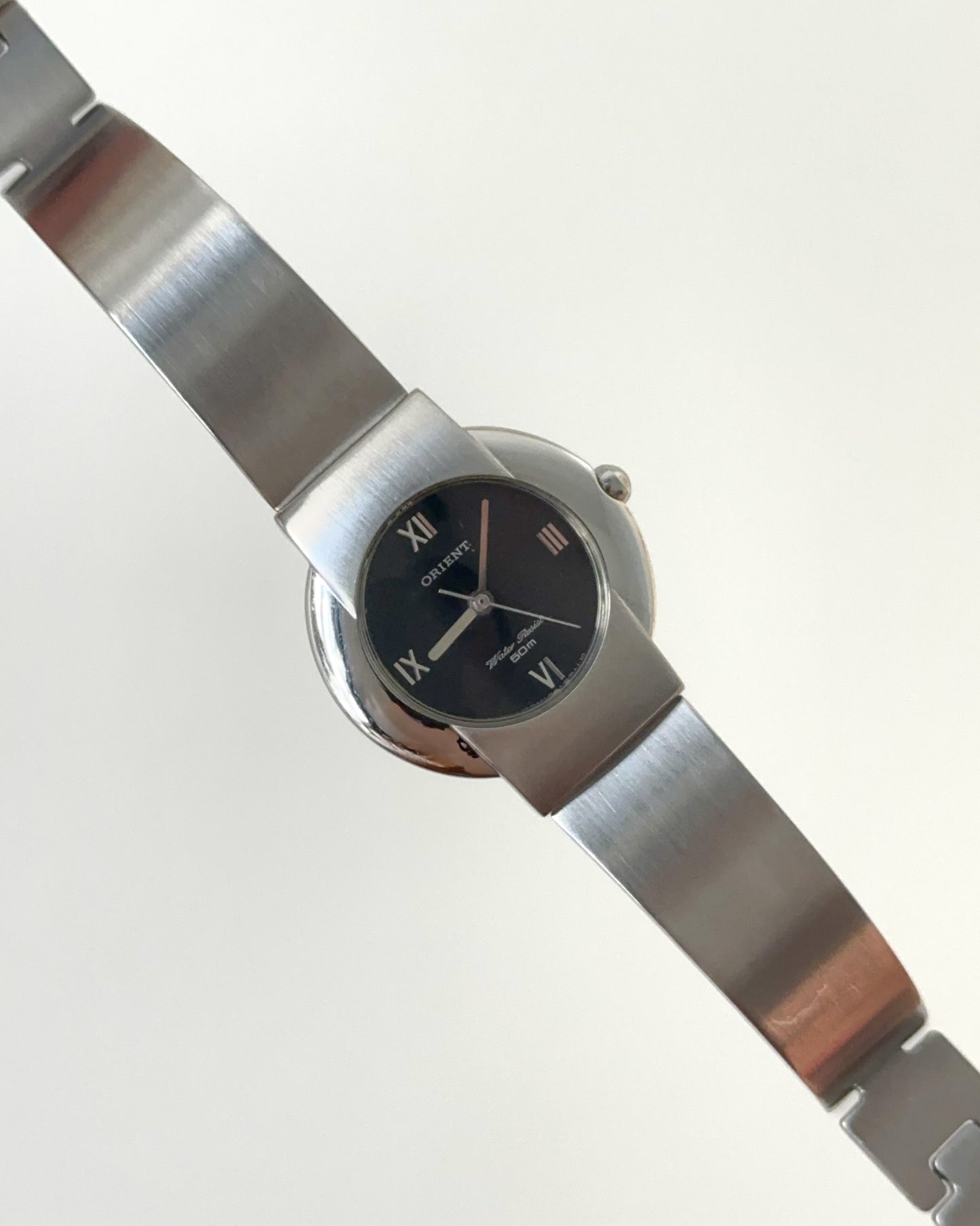 Steel watch by Orient